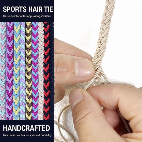 karymi Elastic Ponytail Holder Headband for Women Stretchy Hair Ties Non Slip Comfortable Durable for Gym Workout Daily Use Multiple Colors Available Gift Ideas
