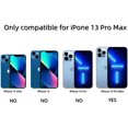 thumbnail image 2 of INS Style Love Heart Clear Phone case for iPhone 13 Pro Max 6.7 inches 5g Cute Side Small Pattern Compatible for Women Girls Soft Silicone Shockproof Cover Bumper, 2 of 5