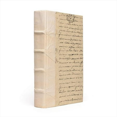 

Deco Home Single Solid Ivory Book