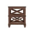 thumbnail image 3 of Alaterre Furniture Stockbridge 3-Piece Wood Living Room Set, 3 of 14