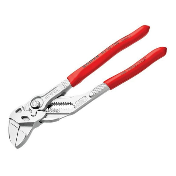 Knipex - Pliers Wrench PVC Grip 180mm