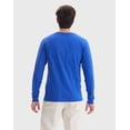 thumbnail image 3 of Hanes Authentic Unisex Long Sleeve T-Shirt Deep Royal M, 3 of 9
