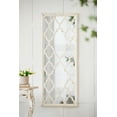 thumbnail image 5 of A&B Home Floor Mirror - Distressed White, Natural, 5 of 6