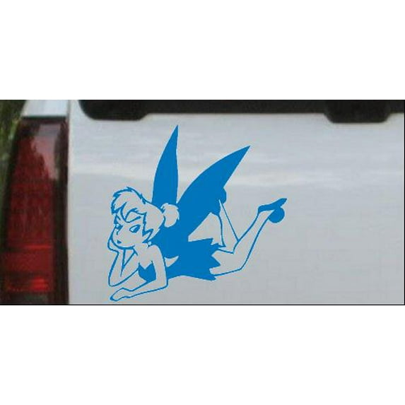 Tinkerbell Laying Car or Truck Window Decal Sticker