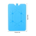 thumbnail image 2 of 4Pcs Reusable Cool Packs Lunch Boxes Ice Packs Breastmilk Bottle Freezer Packs, 2 of 7