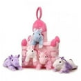 thumbnail image 2 of Unipak 12 Pink Plush Horse Castle 5 Stuffed Animal Horses In Pink Castle Carrying Case, 2 of 2