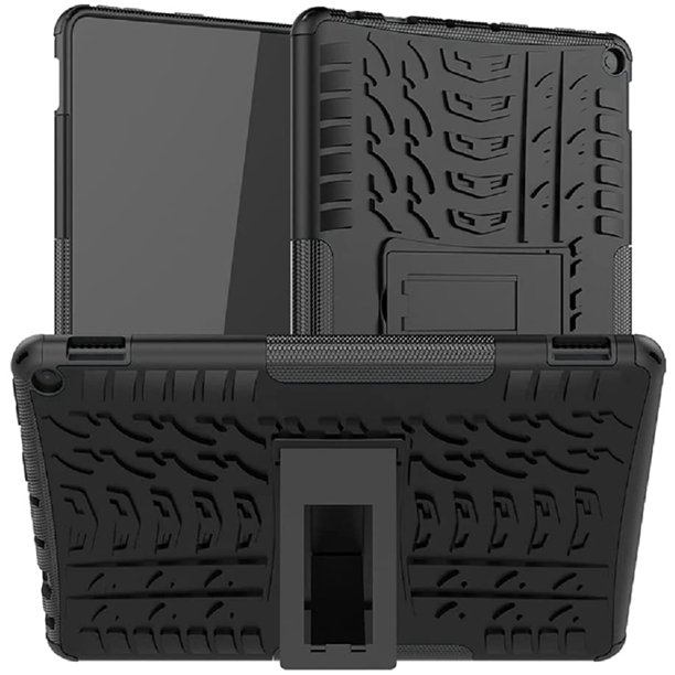 Estuche Hd 10 / Estuche Hd 10 Plus 11.ª generación 2021 Lanzamiento, Kickstand Heavy Duty Armor Defender Cover Namotu CZDZ-ZC8-1