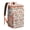 Rose-gold-8, variant on Boho Chic Insulated Cooler Backpack - 20L Vintage Paisley Pattern Soft Cooler Bag, Leakproof Lunch Backpack for Camping, Beach & Picnic, Holds 26 Cans