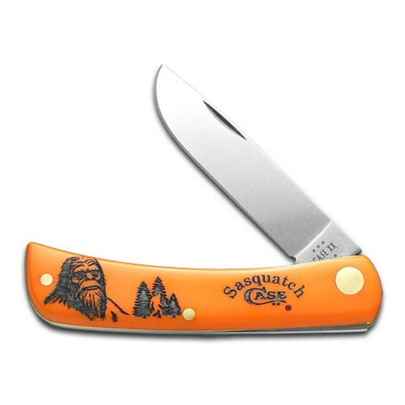 Case XX Knives Sodbuster Sasquatch 1/500 Orange Stainless Pocket Knife