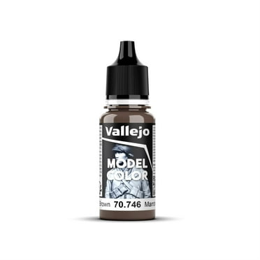 Vallejo 70746 Model Color 016 Chestnut Brown Acrylic Paint 18ml