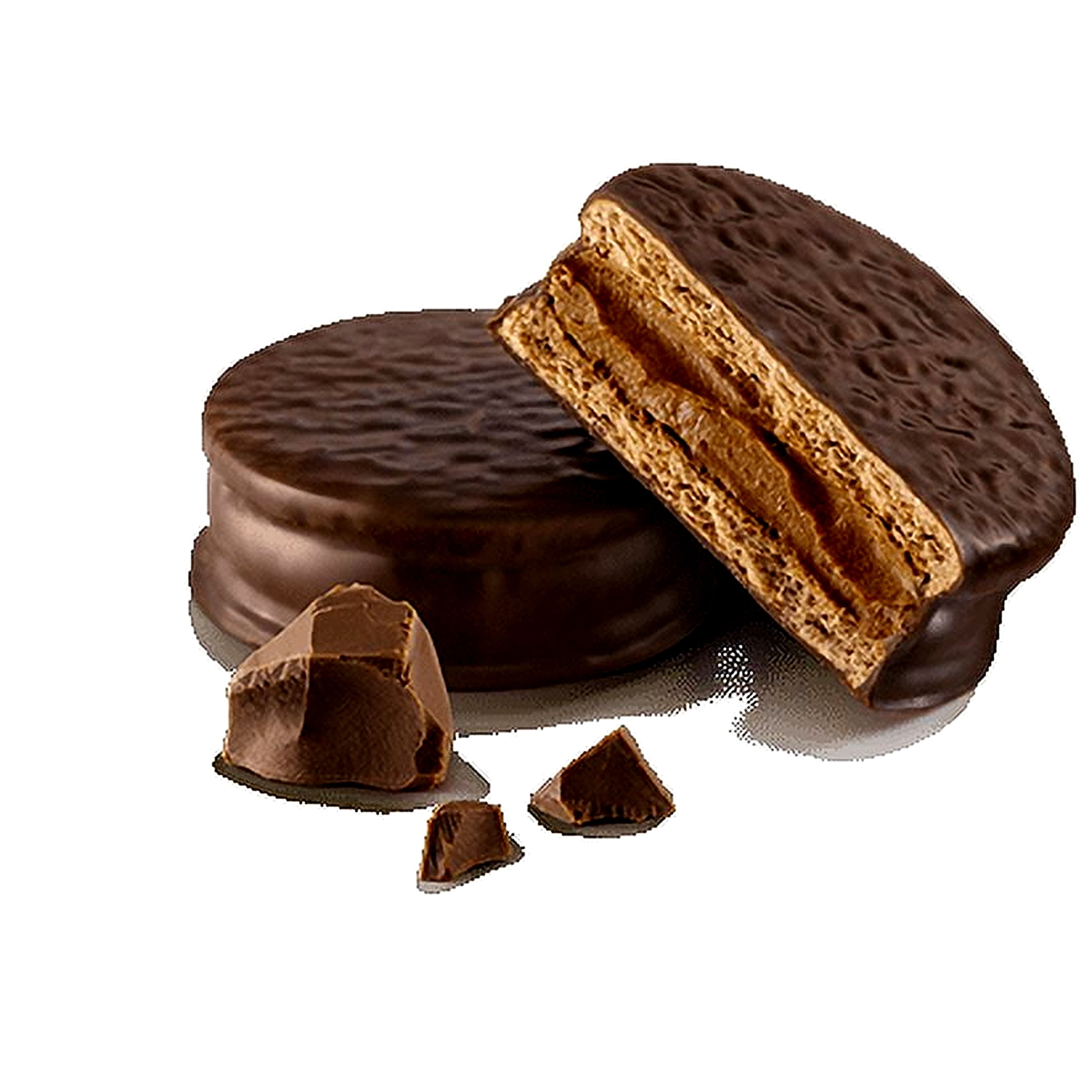 Havanna - Alfajores Milk Chocolate with Dulce de Leche - Package 6 Units - 330gr - 11.64oz