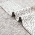 thumbnail image 2 of Unique Bargains Geometry Pattern Hand Towels Cotton Absorbent Soft Brown 2-Pieces, 2 of 5