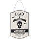 thumbnail image 1 of Something Different - Placa de MDF Tablero de Fibra de Densidad Media Dead And Breakfast (Blanco, Negro), 1 of 2