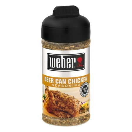 (2 Pack) Weber Beer Can Chicken Seasoning, 5.5 OZ (Best Fried Chicken Seasoning)