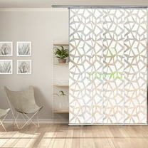 Domovina 4 Panel Track Vertical Blinds, Adjustable 48-88"W x 116"H - Splinter