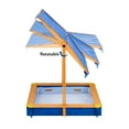 thumbnail image 6 of Teamson Kids Outdoor 46" x 46" Sand Box with Adjustable Canopy, 6 of 12