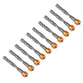 thumbnail image 2 of 65mm Cross Screwdriver Dril Bits, 10pcs Magnetic Drill Bit Set, Maintenance For Plasterboard Drywall Screw Installation, 2 of 8