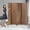 Natural, variant on 4-Panel Room Dividers and Folding Privacy Screens Partition Walls Wooden Screen Portable Freestanding Privacy Wall for Home Office, Black