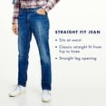 thumbnail image 4 of Vaqueros Tommy Hilfiger Thd Straight Fit para hombre, color negro, 42 pulgadas de ancho x 30 pulgadas de largo, 4 of 4