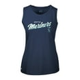 thumbnail image 2 of Women's-Levelwear  Navy Seattle Mariners Macy Tank Top, 2 of 3
