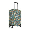thumbnail image 3 of Xecao Foxes and Birds in Forest print Elastic Luggage Cover, with double-sided print , is perfect for travel, business, and daily use, 3 of 9
