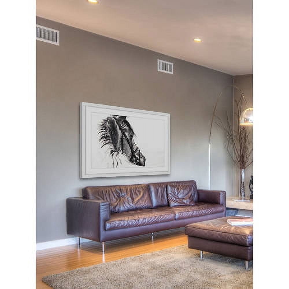 Marmont Hill "Equus Profile" Framed Painting Print