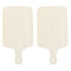 thumbnail image 1 of Mini tabla de cortar de madera, tabla de cortar en blanco con mango, 2 uds., 1 of 5