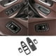 thumbnail image 3 of 12X para Bmw 1 3 4 Series 3Gt F20 F30 F31 F32 F34 F36 Decoración de Botón de Elevación de Vidrio de Ventana Decoración de Panel de Fibra de Carbono Abs, 3 of 5