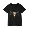 thumbnail image 1 of RXIRUCGD 2025 Vêtements d'Été pour Enfants T-shirt Imprimé Mode Mignon Col Rond Manches Courtes, 1 of 5