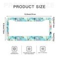 thumbnail image 6 of Watercolor Dragonflies and Blooming Flowers 1 License Plate Frames for Women Men Car Plate Holder Cover Metal Tag Aluminum Car Accessories Front Rear Plate Decor, 6 of 6