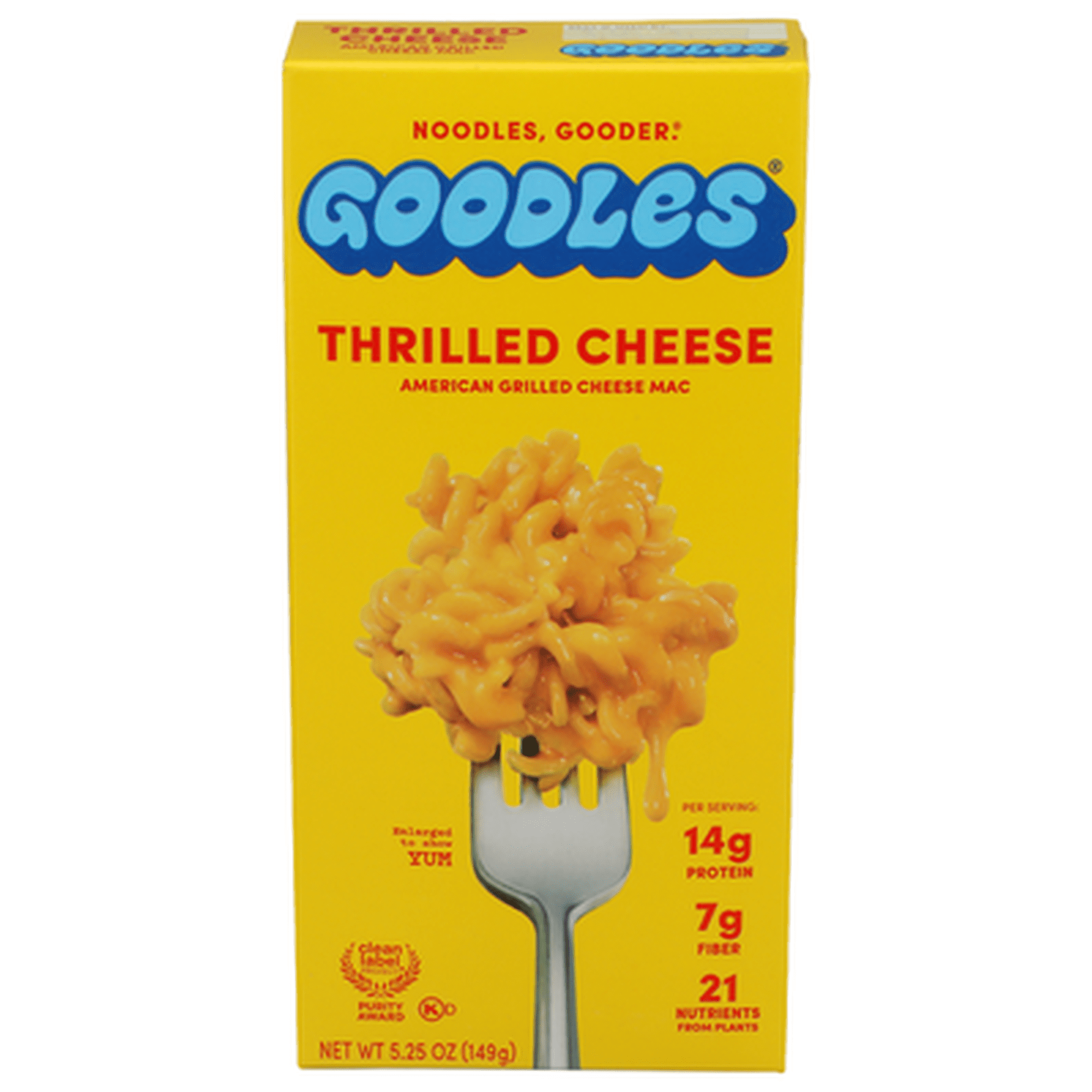 (Pack of 12) Goodles Mac N Cheese Thrilled Cheese 5.25 Oz