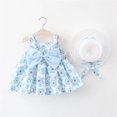 thumbnail image 2 of Ruyang 7-8 Girls Clothes Girls's Skirt Spring Summer and Autumn Big Bow Chest Baby Girl Dress, 2 of 9