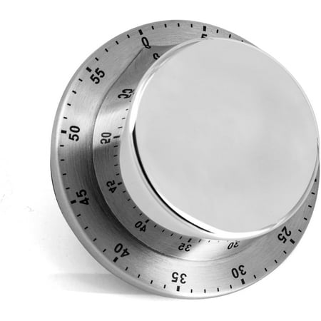 Minuteur mécanique de cuisine avec base magnétique, Horloge de