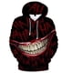 thumbnail image 2 of Sudadera con capucha con estampado 3D de Haha Joker para hombre y mujer, estilo hip hop, divertida, ropa de calle de otoño, estilo fino, sudadera con capucha de gran tamaño para parejas, 2 of 5