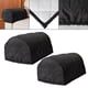 thumbnail image 4 of Funda protectora para reposabrazos de sillón, tela protectora elástica impermeable, 2 piezas, extraíble para sillón reclinable, antideslizante, Negro Macarena Funda para reposabrazos de sofá., 4 of 8