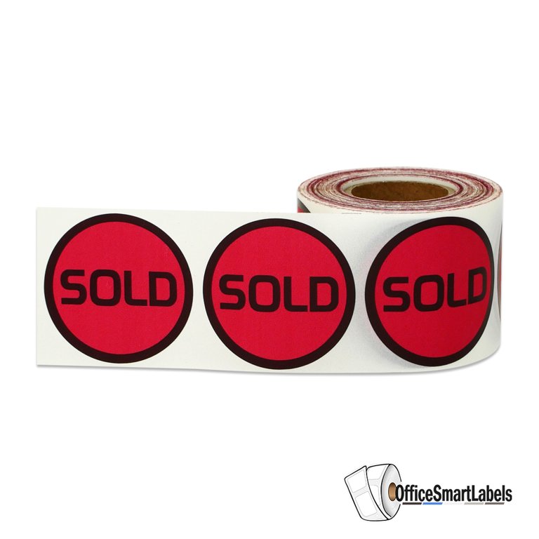 Officesmartlabels 1.5 inch Round Nine Dollars & 99 Cents Pricing Stickers Labels for Retail Pricing, Sales or Yard Sales (1 Roll / Green)