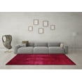 thumbnail image 3 of Ahgly Company Indoor Rectangle Oriental Pink Industrial Area Rugs, 7' x 9', 3 of 4