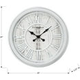 thumbnail image 3 of Monarch Specialties I 9043 Clocks, 20" Round, Wall Clock, Grey, 3 of 4