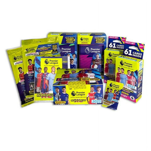 Panini Premier League star card package Manchester United peripheral football star card game card book collection card blind box