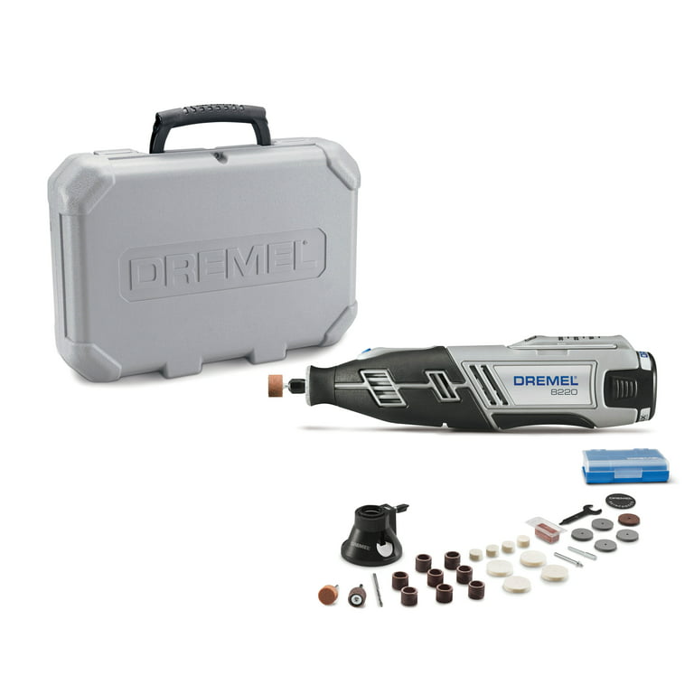 Dremel 8220-1-28 12V Max Lithium-Ion Rotary Kit 1.5 Ah Battery Pack Walmart.com