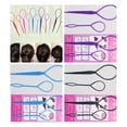thumbnail image 5 of Hairpin Plastic Magic Topsy Tail Hair Braid Ponytail Styling Maker Clip Tool 2p, 5 of 9