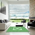 thumbnail image 6 of Ahgly Company Indoor Rectangle Patterned Jade Green Area Rugs, 4' x 6', 6 of 6