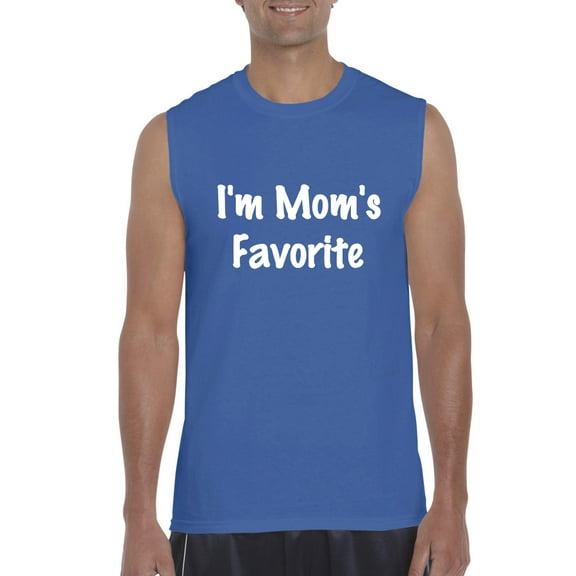 Normal is Boring - Men's Graphic T-Shirt Sleeveless, up to Men Size 3XL - I'm Mom's Favorite