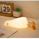 thumbnail image 1 of Luz nocturna de pato plano, luz LED de pato suave, lindo pato brillante, luz nocturna regulable de silicona para niños, luz táctil recargable junto a la cama JM, 1 of 5