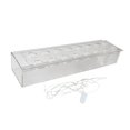 thumbnail image 1 of pitrice Acrylic Flower Vase Transparent Planter Pot for Desktop Dining Table Decor 40cmx10cmx6.5cm, 1 of 9