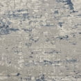 thumbnail image 7 of Nourison Rustic Textures Abstract Ivory/Blue 2'2" x 7'6" Area Rug, (2x8), 7 of 7