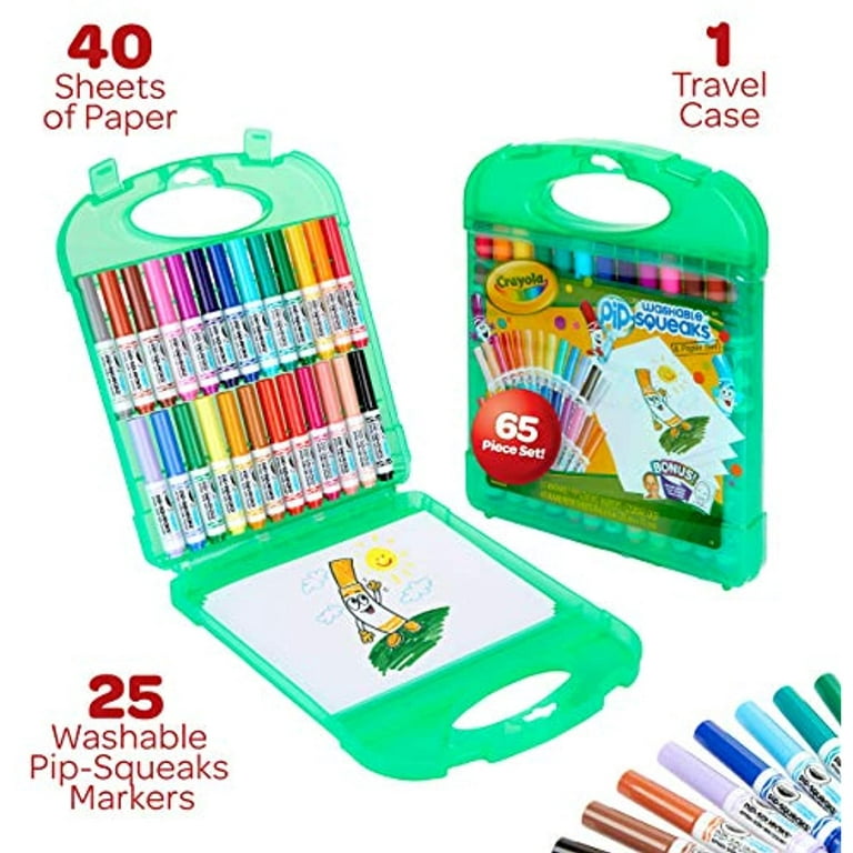 Crayola Washable Pip-Squeaks Mini Markers (14 Pack) Felt Pens *BRAND NEW*