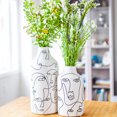thumbnail image 3 of Grand Vase en Lin avec Visages, 3 of 5