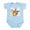 Sky Blue, variant on CafePress - Jungle Babies Infant Bodysuit - Baby Light Bodysuit, Size Newborn - 24 Months