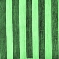 thumbnail image 1 of Ahgly Company Indoor Square Abstract Emerald Green Modern Area Rugs, 7' Square, 1 of 4